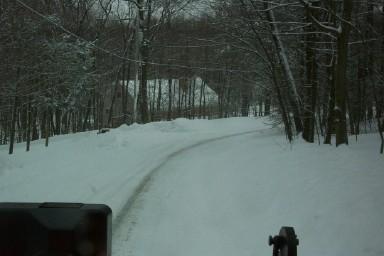 Spring Hill Acres - snowy road