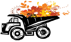 Drawing of Truck overflowing with leaves
